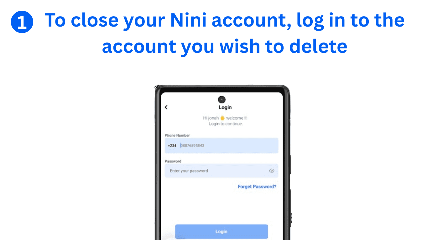 Step 1: Sign in to your account