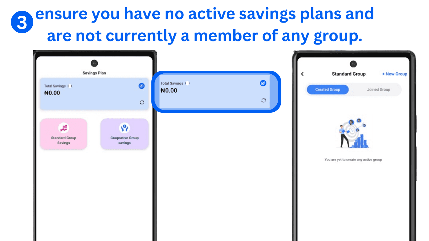Step 3: Choose account options